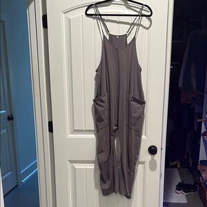 Stylish Gray Women's Jumpsuit